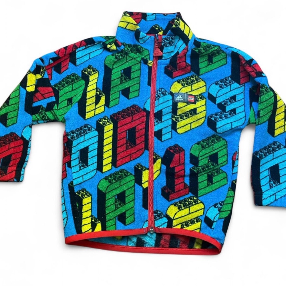 Baby AdidasXLego full Zip-Up sweater 12months